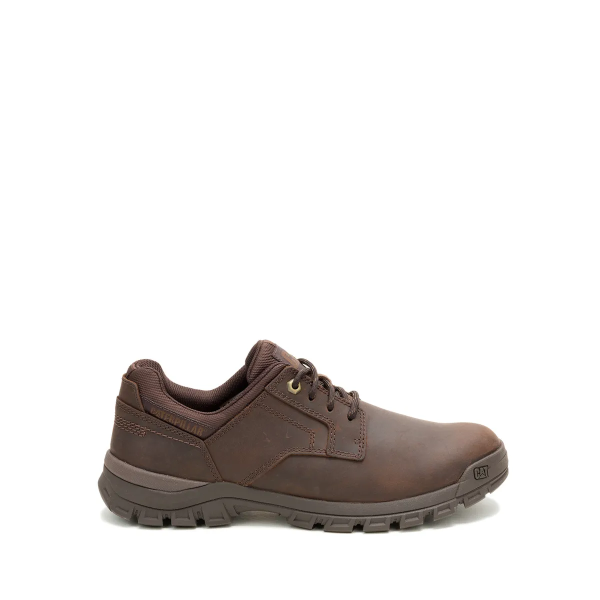 CAT - Zapato Cuero Hombre Threshold Low Café CAT