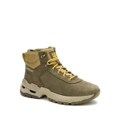 CAT - Zapatilla C/Caña Cuero Hombre Surge Hiker Oliva