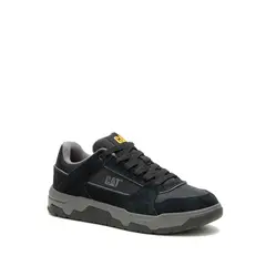 CAT - Zapatilla C/Caña Cuero Hombre Theorem Negro