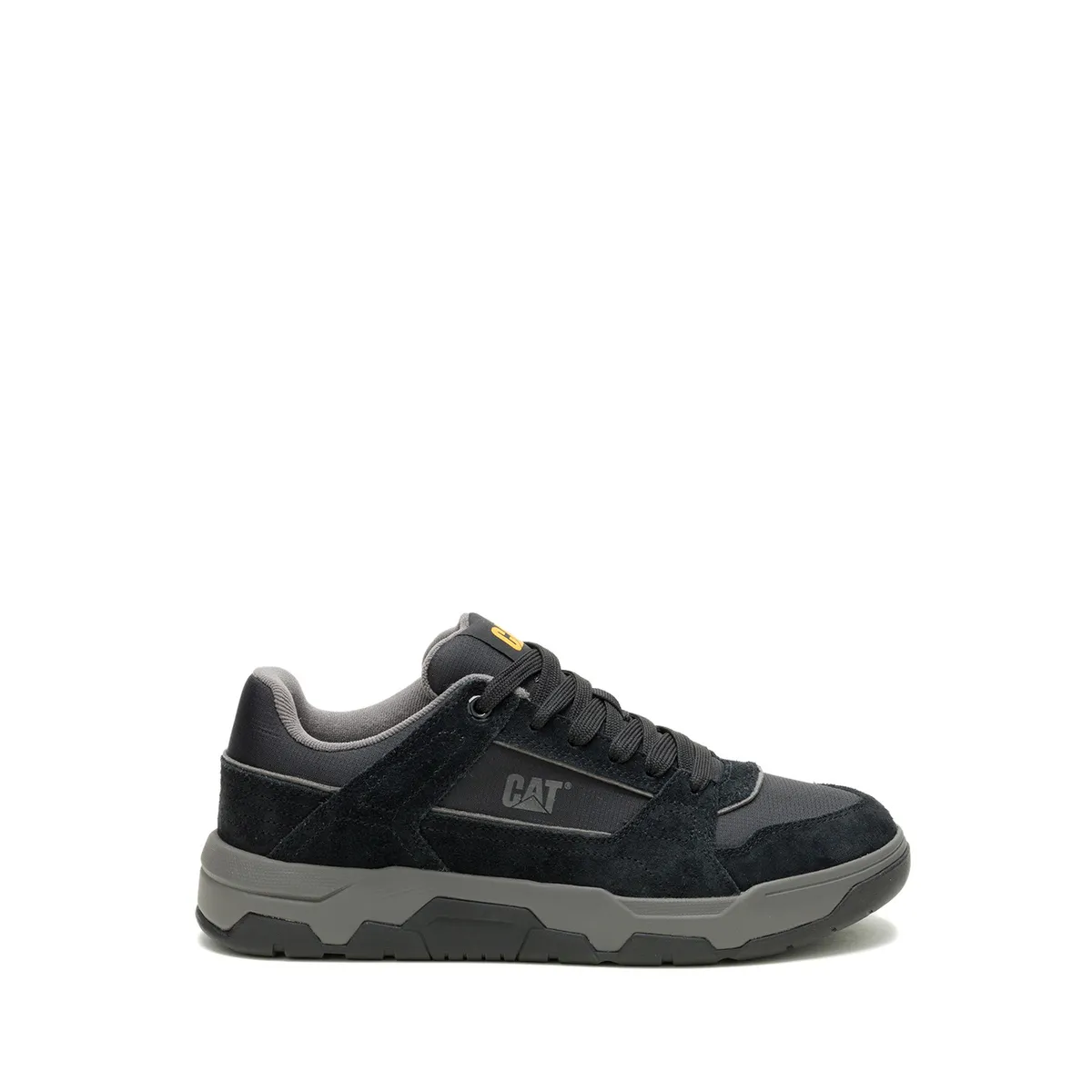 CAT - Zapatilla C/Caña Cuero Hombre Theorem Negro CAT