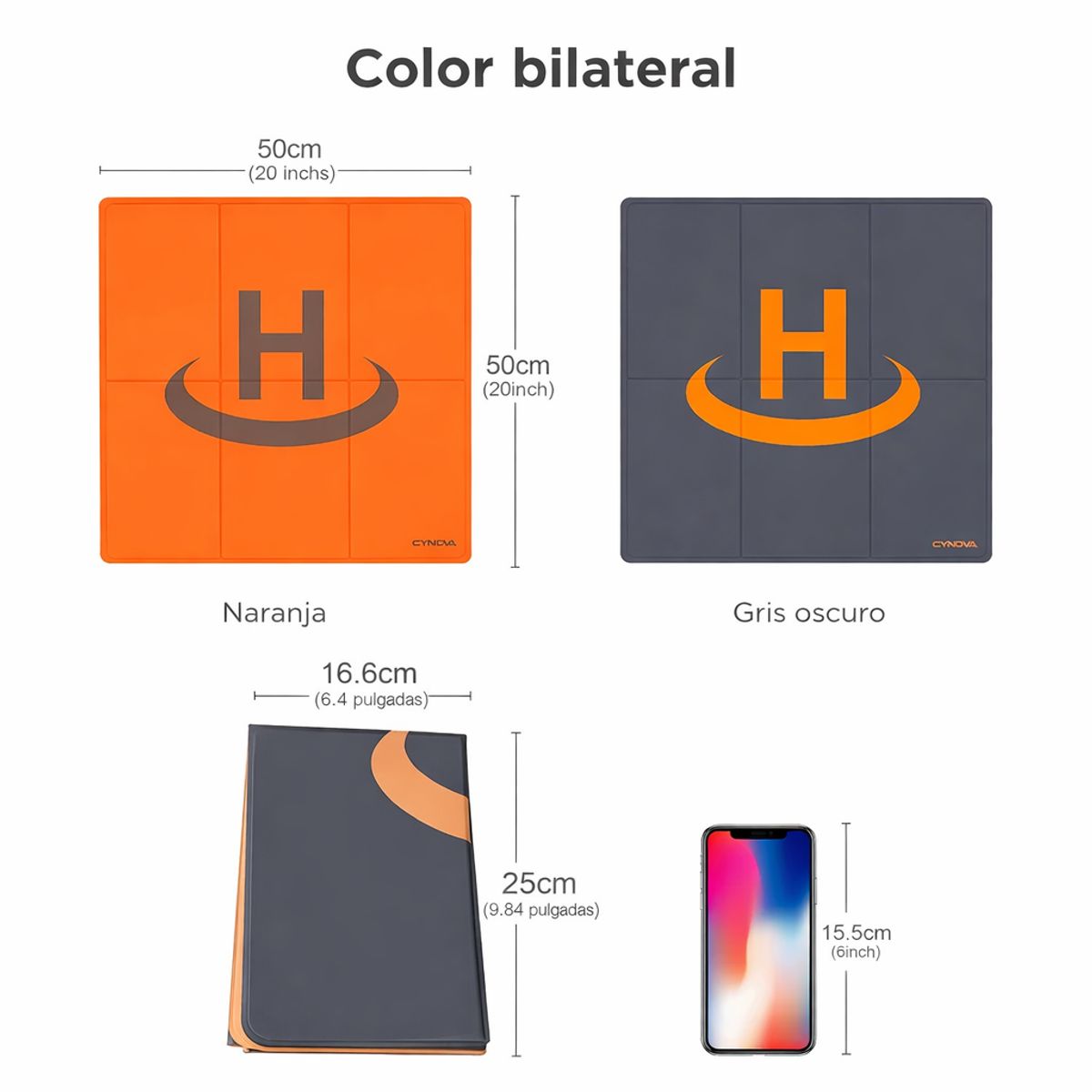 DJI - CYNOVA Universal Drone Landing Pad (65x65)