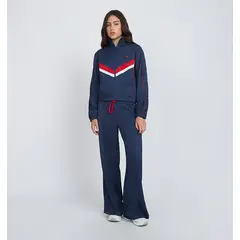 ELLESSE - POLERON MUJER TESSA AZUL MARINO