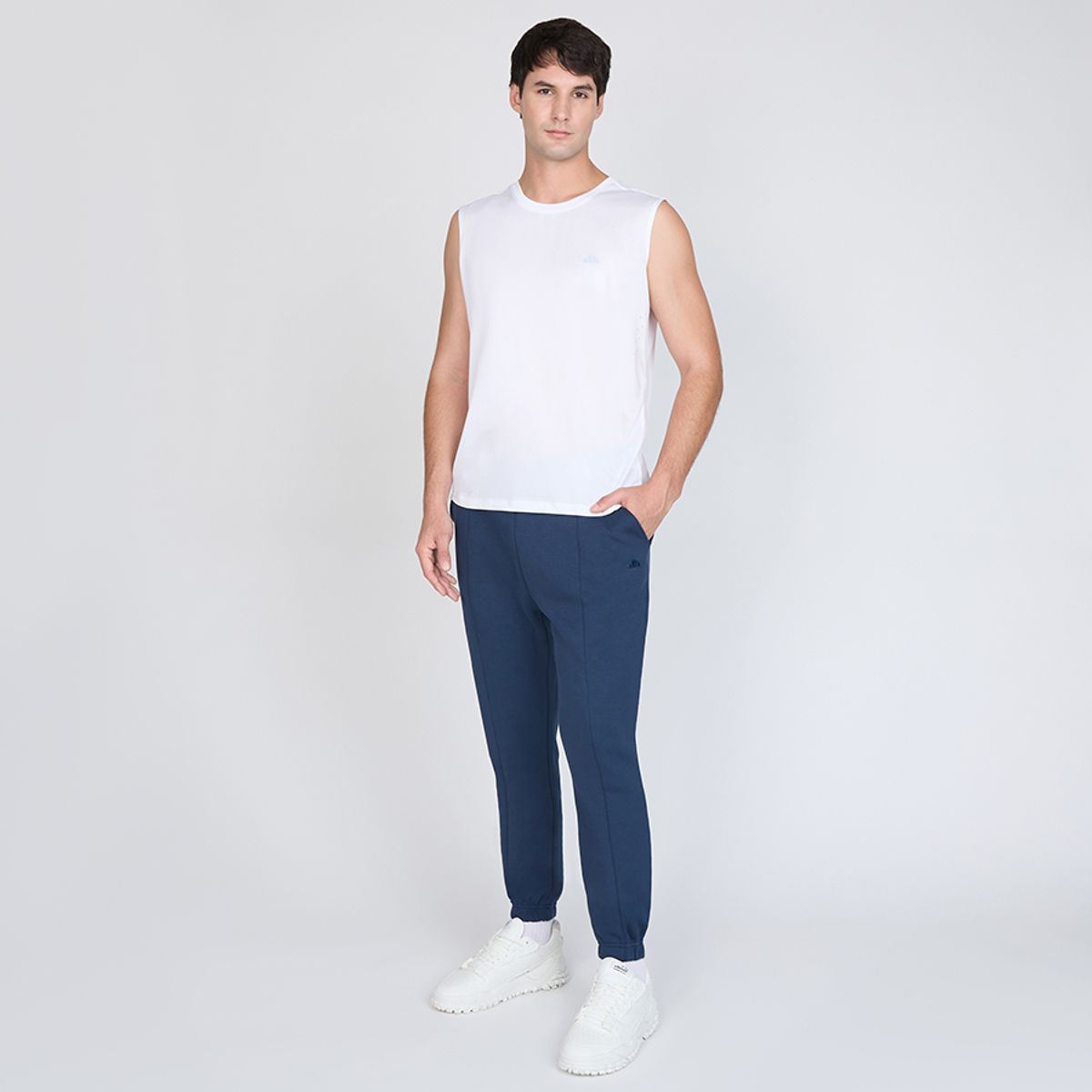 ELLESSE - POLERA HOMBRE ELLESSE RENZO BLANCO