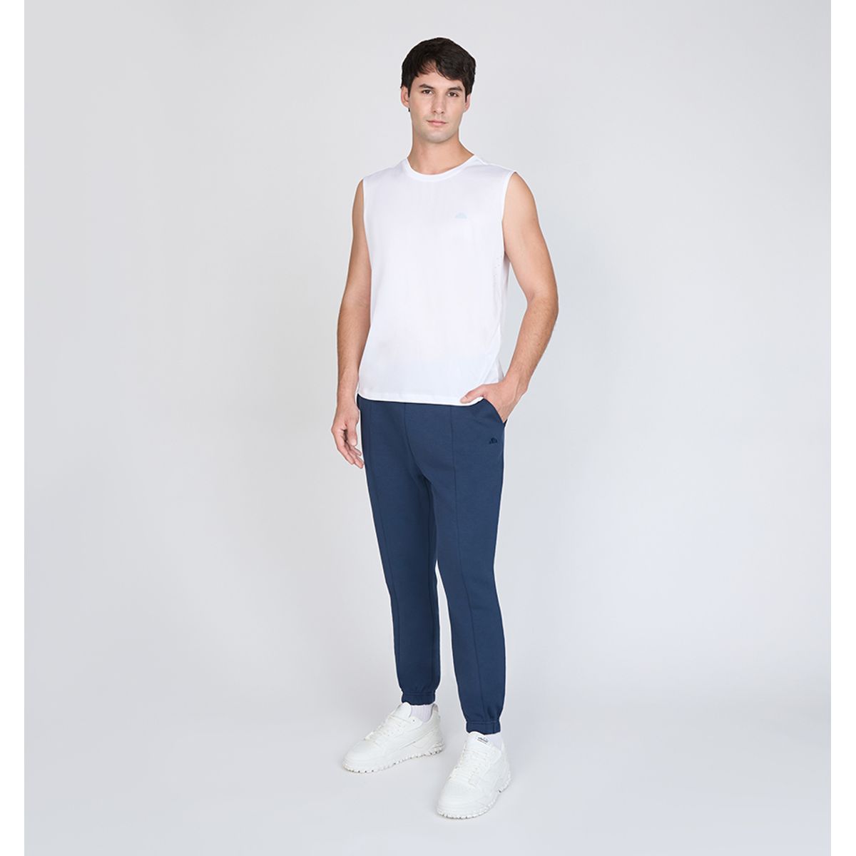 ELLESSE - POLERA HOMBRE ELLESSE RENZO BLANCO