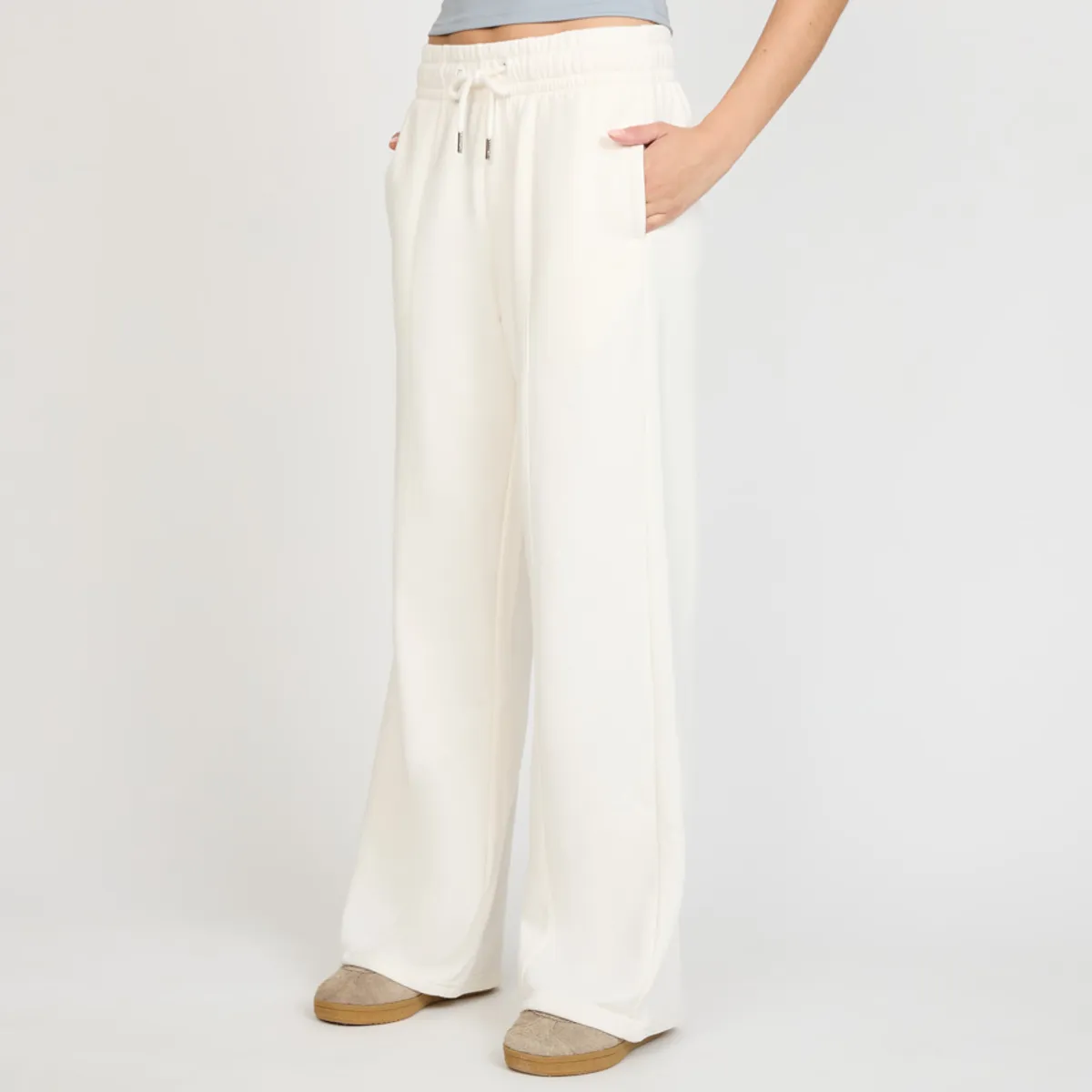 ELLESSE - PANTALON MUJER ELLESSE IRINA CREMA