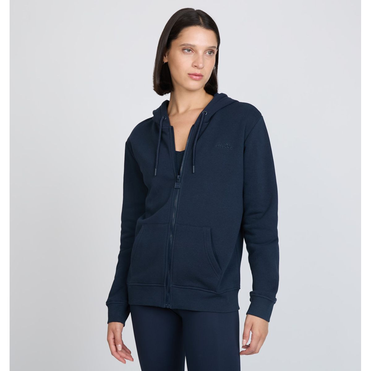 ELLESSE - POLERON MUJER ELLESSE CELESTE AZUL MARINO