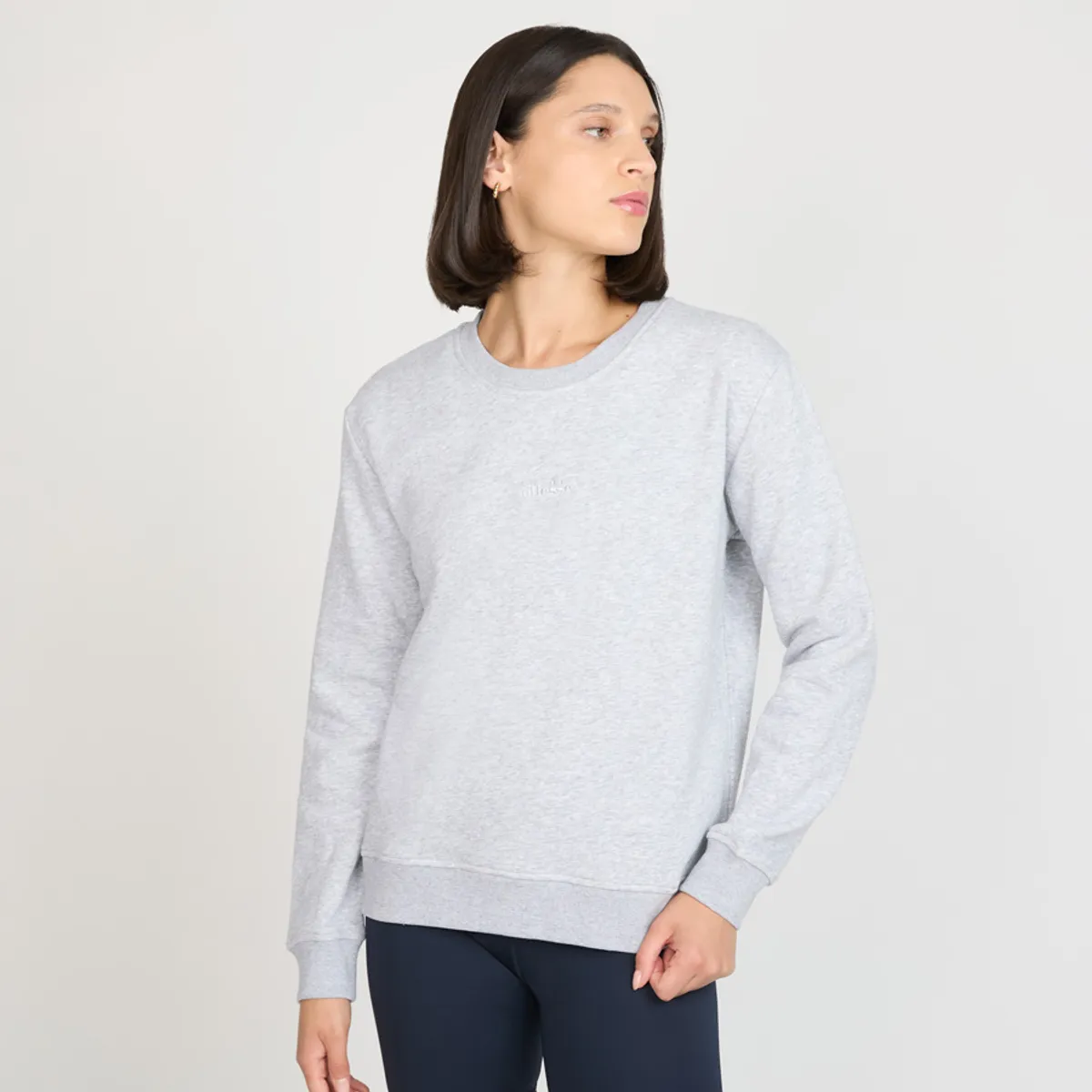 ELLESSE - POLERON MUJER ELLESSE CONSUELO GRIS MELANGE