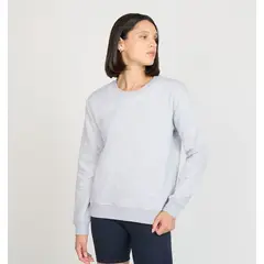 ELLESSE - POLERON MUJER CONSUELO GRIS MELANGE