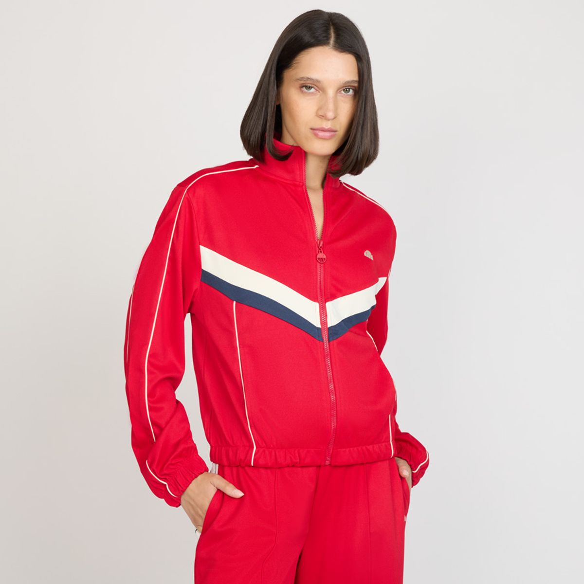 ELLESSE - POLERON MUJER ELLESSE TESSA ROJO