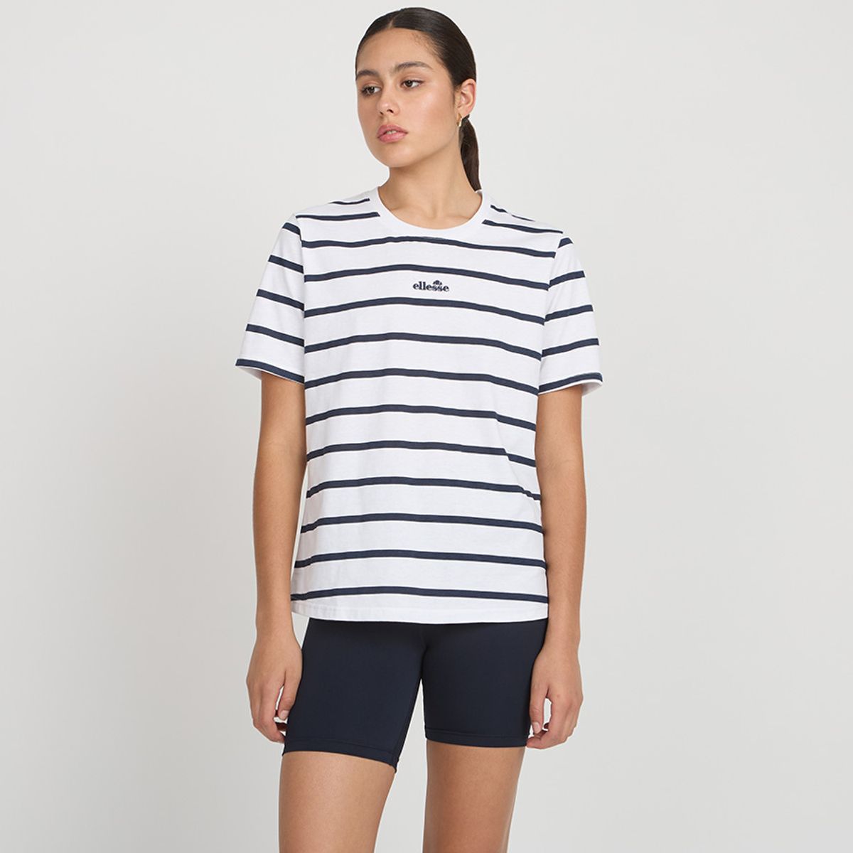 ELLESSE - POLERA MUJER ELLESSE CATALINA RAYAS/AZUL