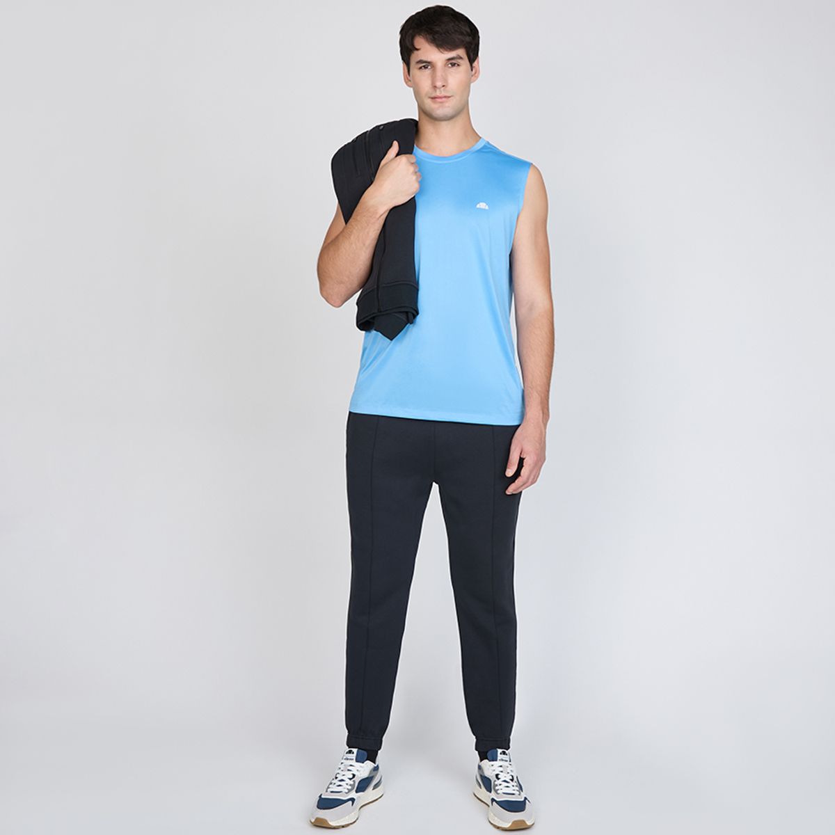 ELLESSE - POLERA HOMBRE ELLESSE RENZO CELESTE