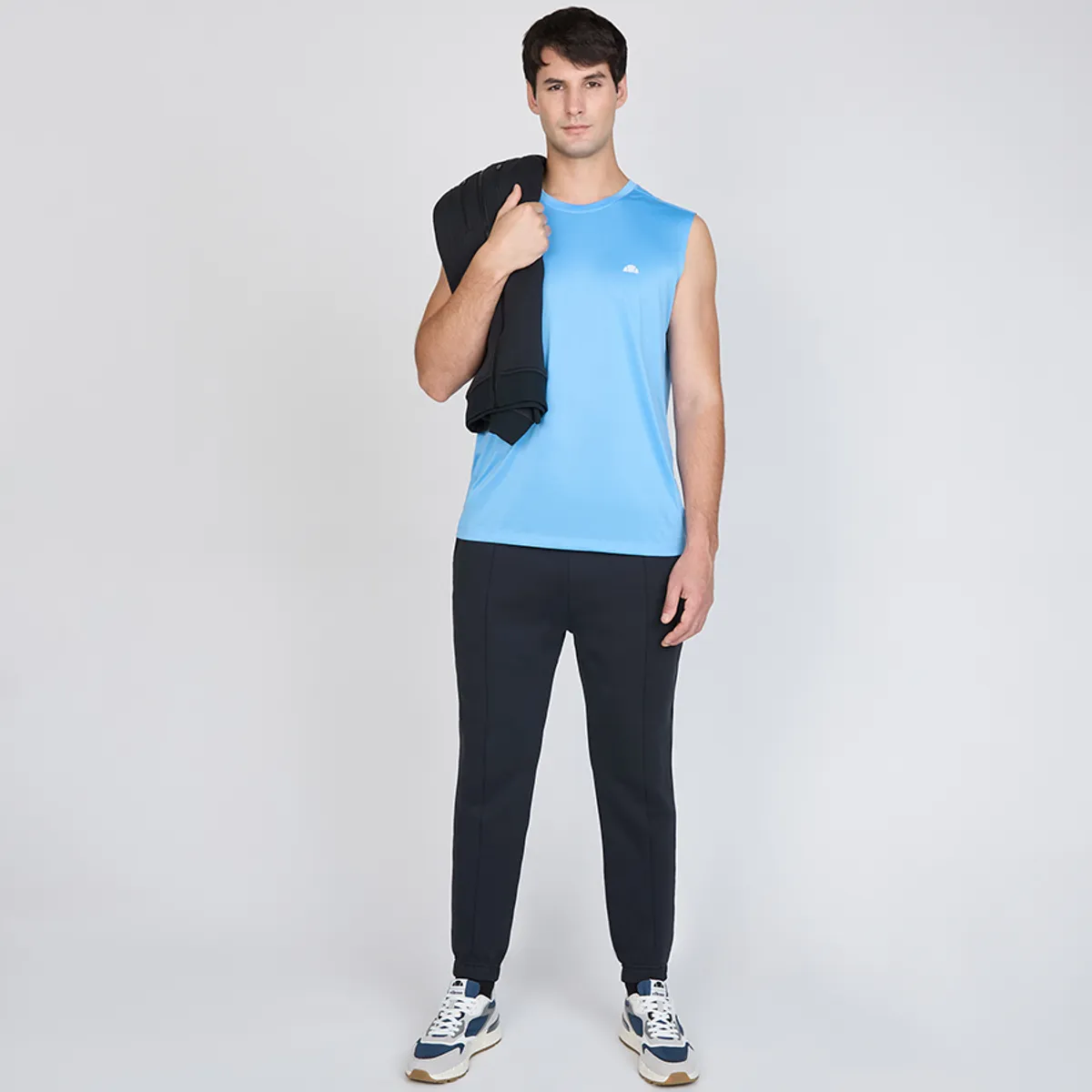 ELLESSE - POLERA HOMBRE ELLESSE RENZO CELESTE