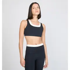 ELLESSE - PETO MUJER RAFAELA NEGRO/BLANCO