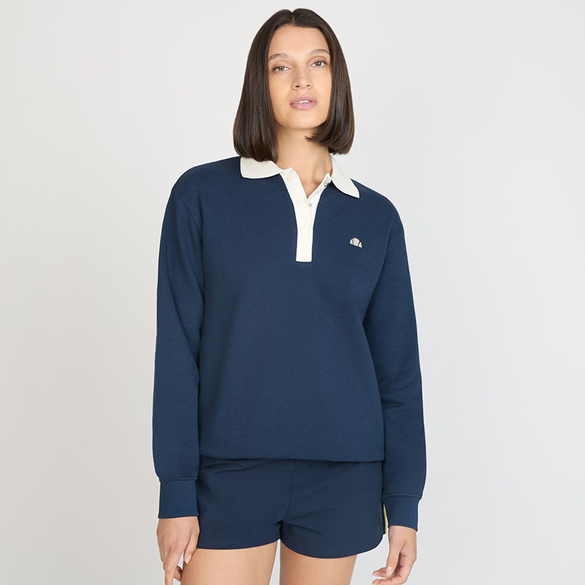 ELLESSE - POLERON MUJER ELLESSE GUADALUPE AZUL MARINO