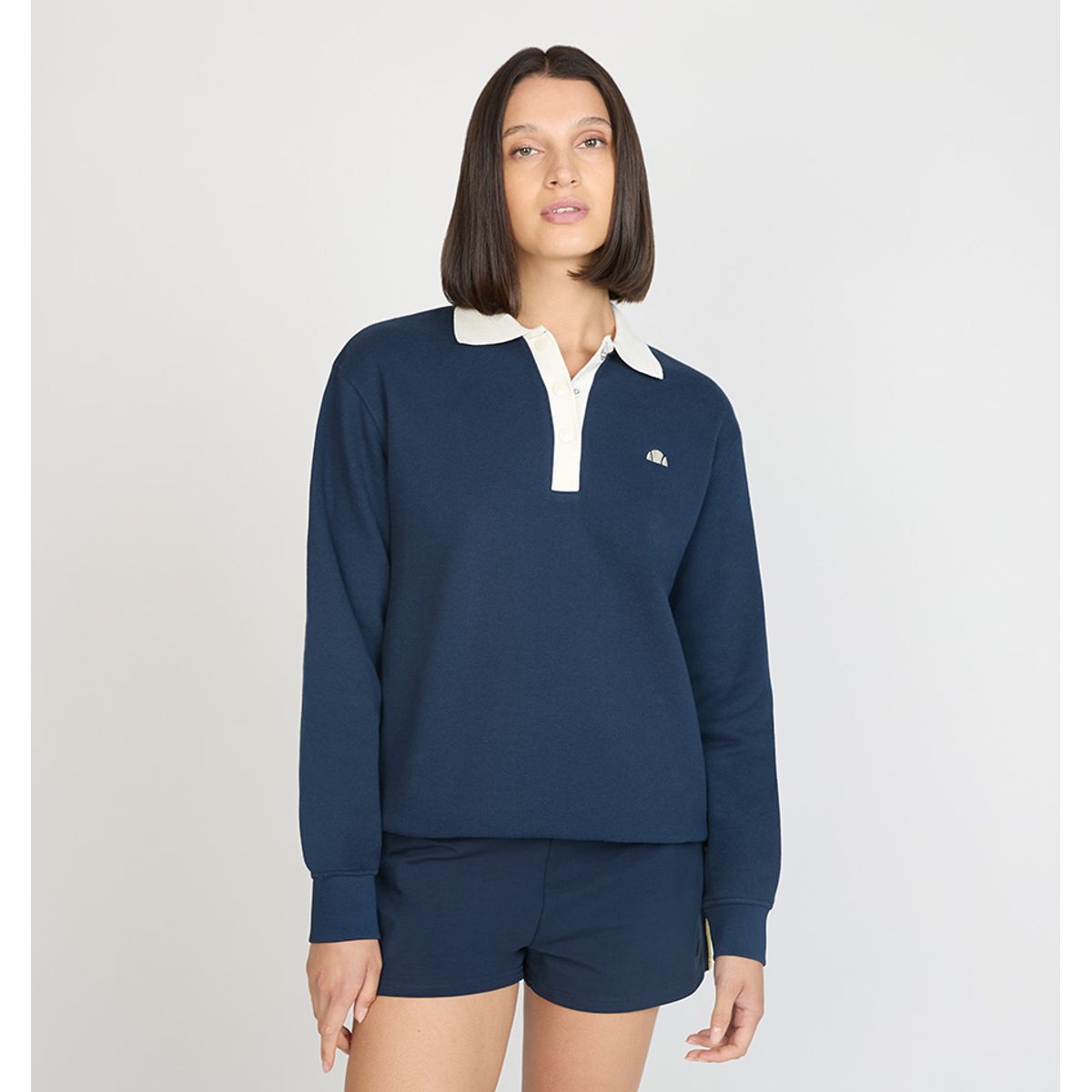 ELLESSE - POLERON MUJER ELLESSE GUADALUPE AZUL MARINO