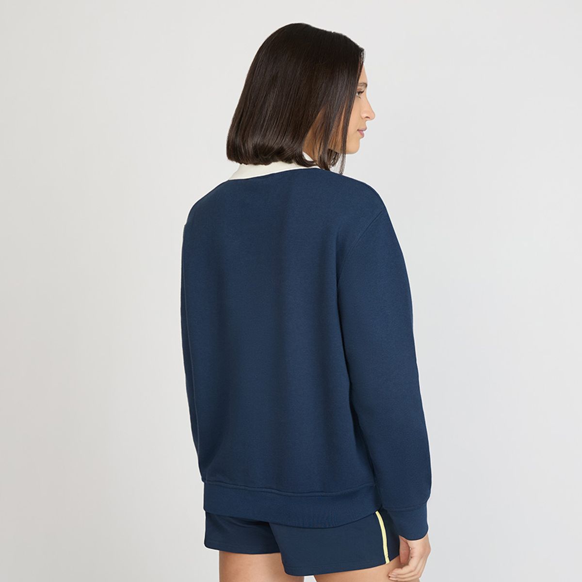 ELLESSE - POLERON MUJER ELLESSE GUADALUPE AZUL MARINO