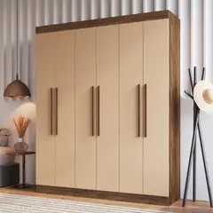 EXIT - Clóset 6 Puertas 2 Cajones 4 Repisas 180x217x47 cm New York