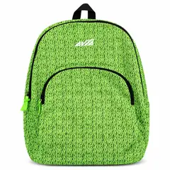 AVIA - Mochila Escolar Textil Verde 2
