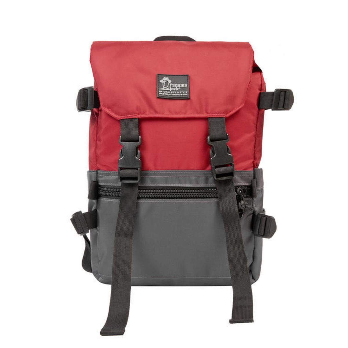 PANAMA JACK - Mochila Hombre Urbano Terracota Panama Jack