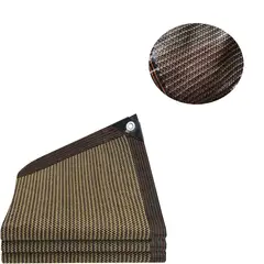 GENERICO - Lona Sombra - para Toldo Exterior Malla Anti Uv 3X4M Marrón