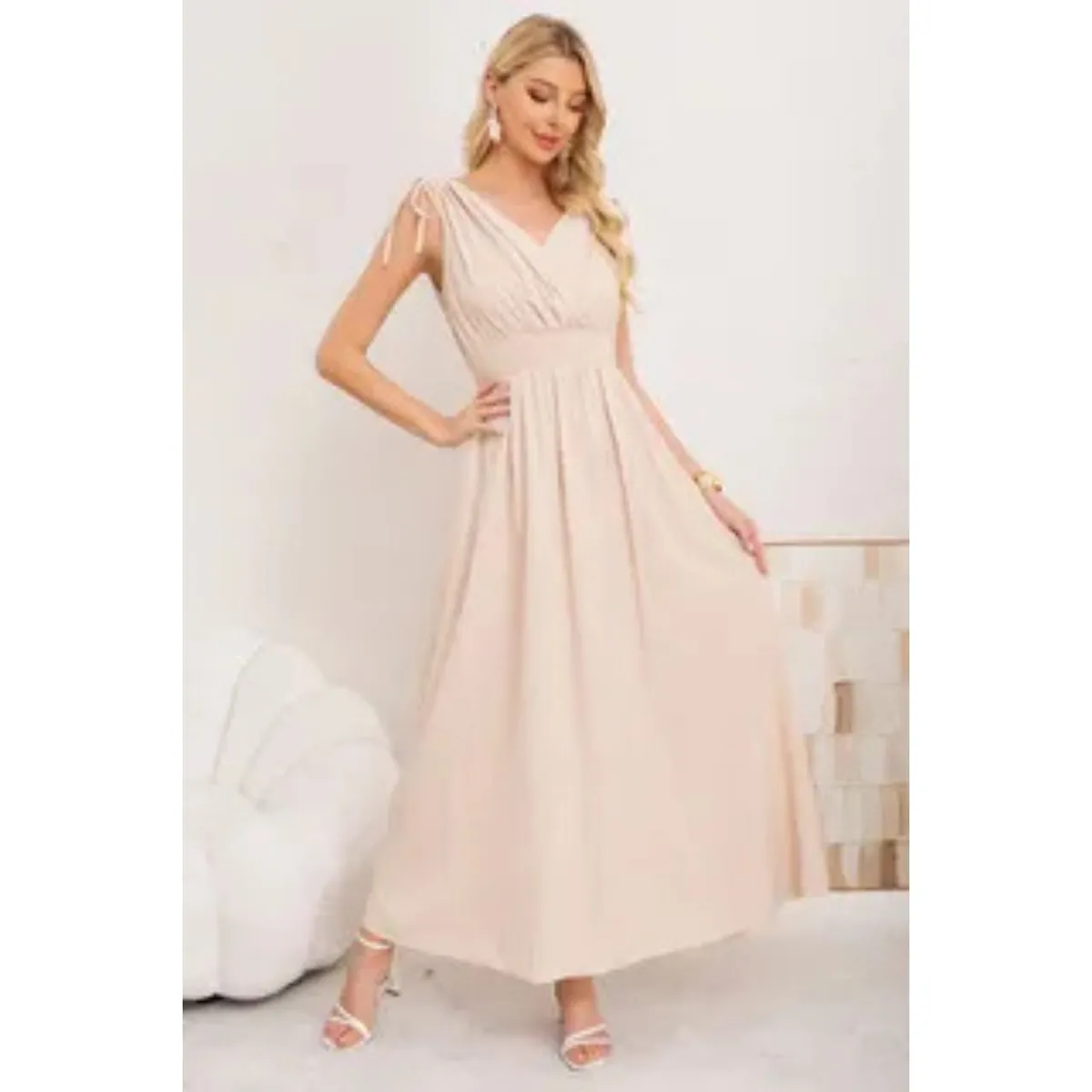 LOOK SHOP - Vestido Largo Primavera Mujer Algodón Diseños 3374