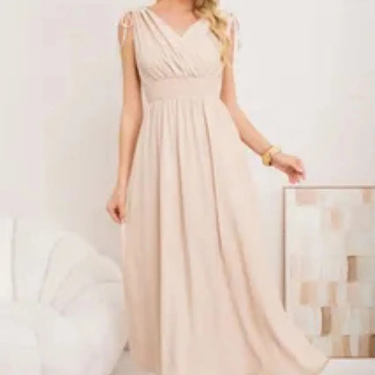 LOOK SHOP - Vestido Largo Primavera Mujer Algodón Diseños 3374
