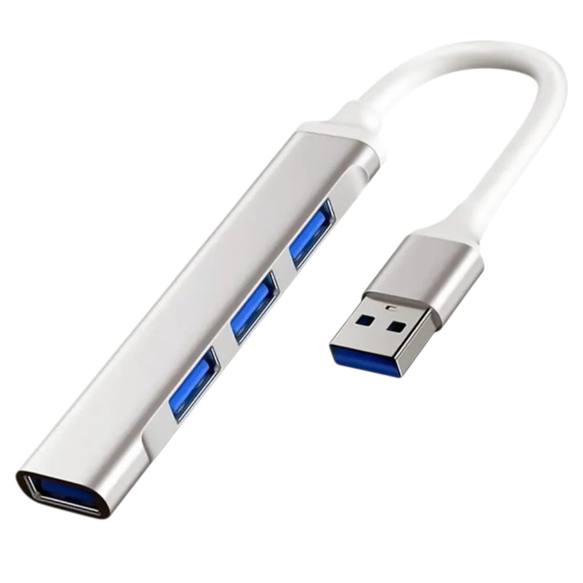 GENERICO - hub USB 3.0 Ultra Delgado - 4 Puertos de Alta Velocidad 5Gbps