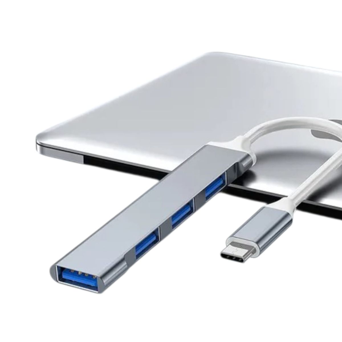 GENERICO - hub USB 3.0 Ultra Delgado - 4 Puertos de Alta Velocidad 5Gbps