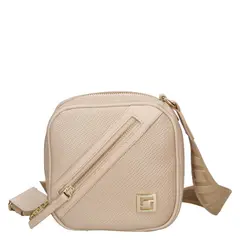 LUZ DA LUA - Cartera Mujer Casual Beige Luz da Lua