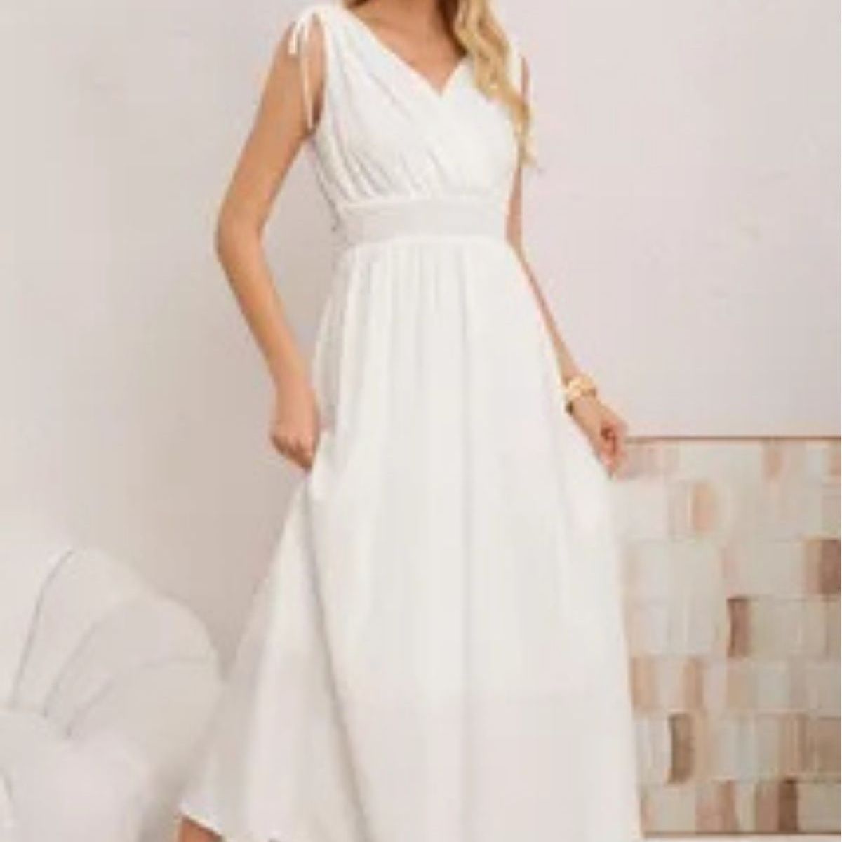 LOOK SHOP - Vestido Largo Primavera Mujer Algodón Diseños 3374