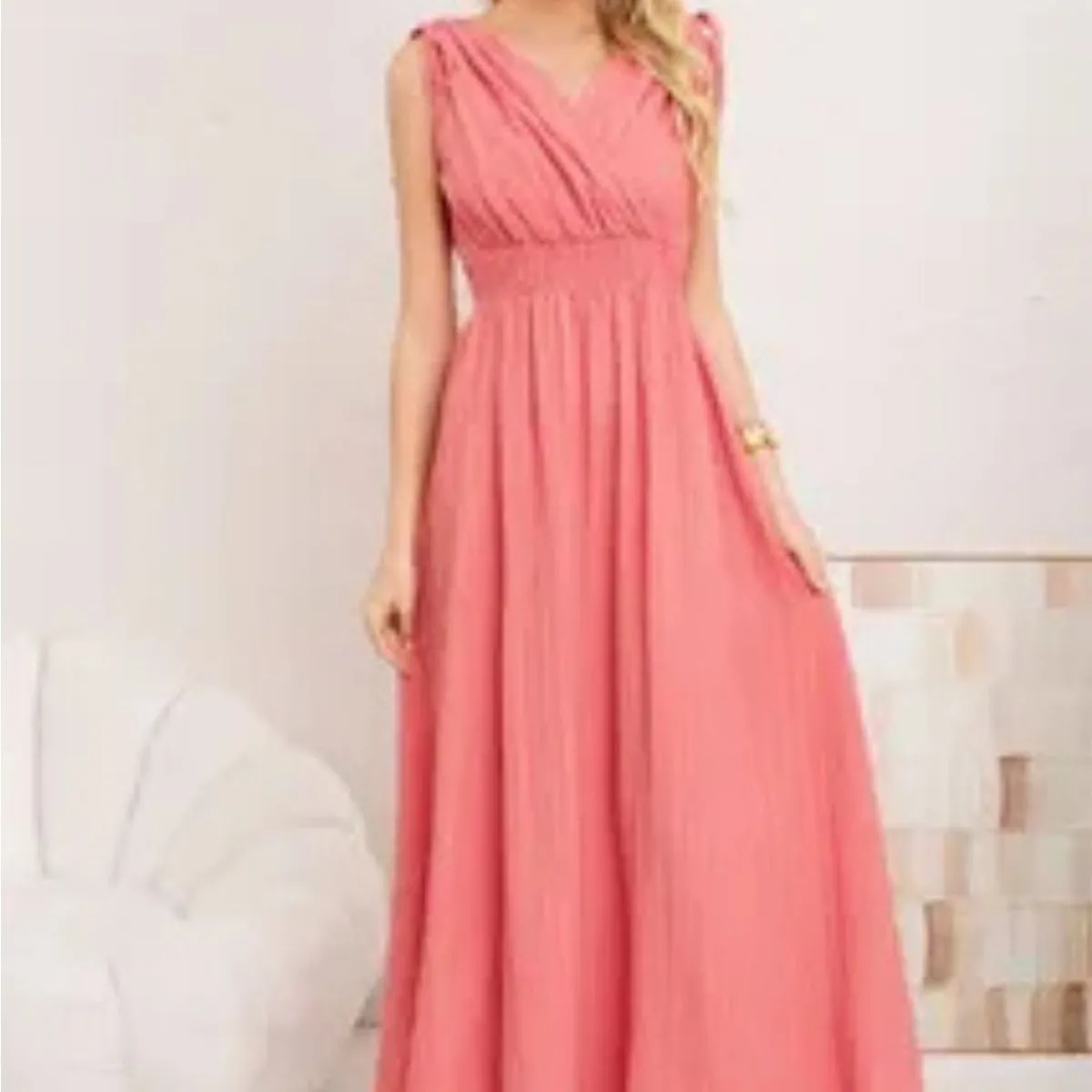 LOOK SHOP - Vestido Largo Primavera Mujer Algodón Diseños 3374