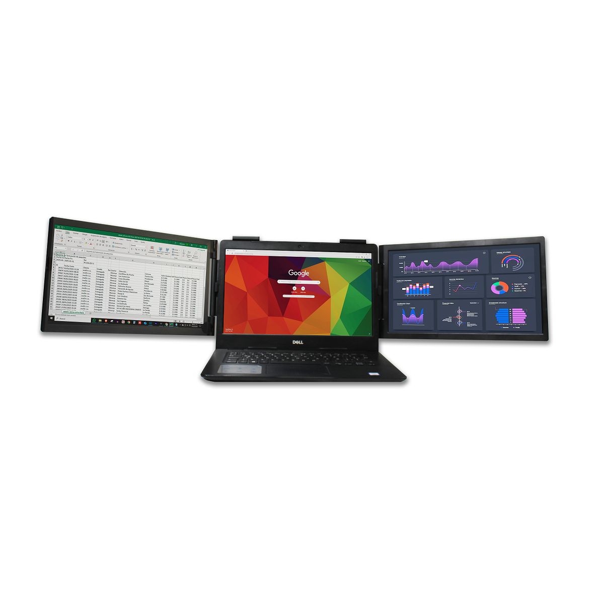 CLIO - Monitor Portátil Clio Doble Pantalla De 14 a 17 Pulgadas