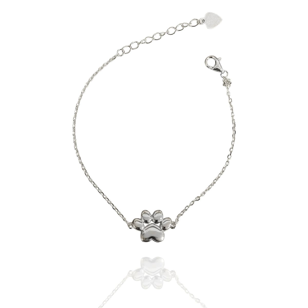 COGGIOLA - Pulsera Huella Eslabón Plata Fina 925