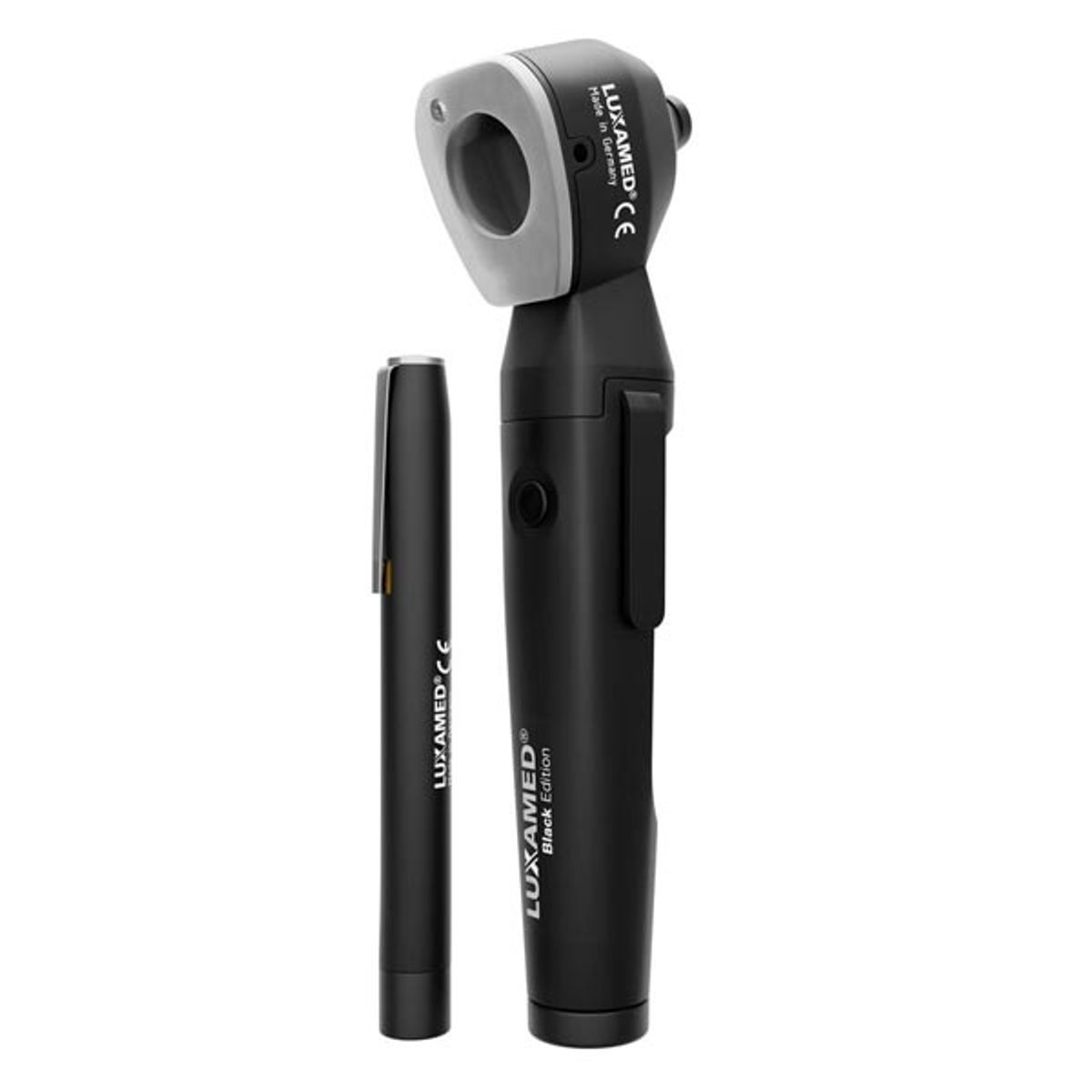 LUXAMED - Pack Otoscopio Led Con Linterna Luxamed Auris Black Edition