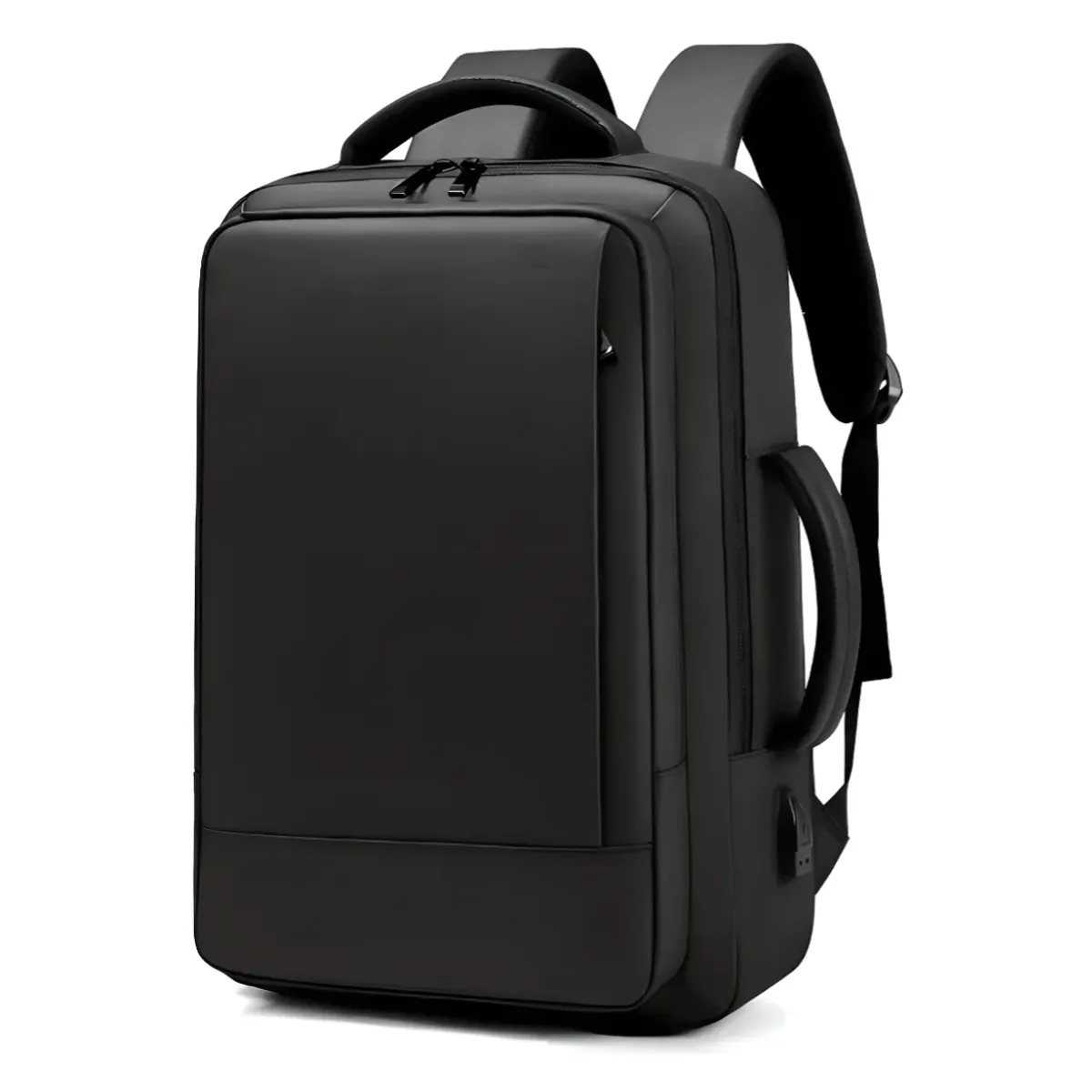 MOMO - Mochila De Viaje Para Notebook 15.6 Pulgadas Escolar Eimperm Negro Liso