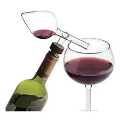 CUKIN - Aireador De Vino Doble Efecto Directo De La Botella -