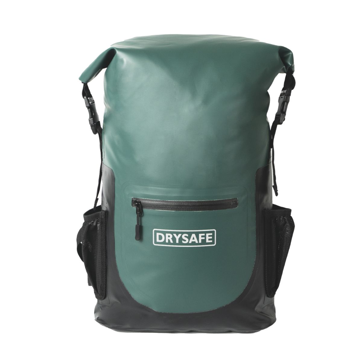 DRYSAFE - Mochila Impermeable Outdoor Baker 25 Lts Trekking c/porta Laptop Verde Petroleo Drysafe