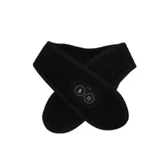 GENERICO - Almohadilla Pad Termica Con Vibracion Masajeador Cuello Gris