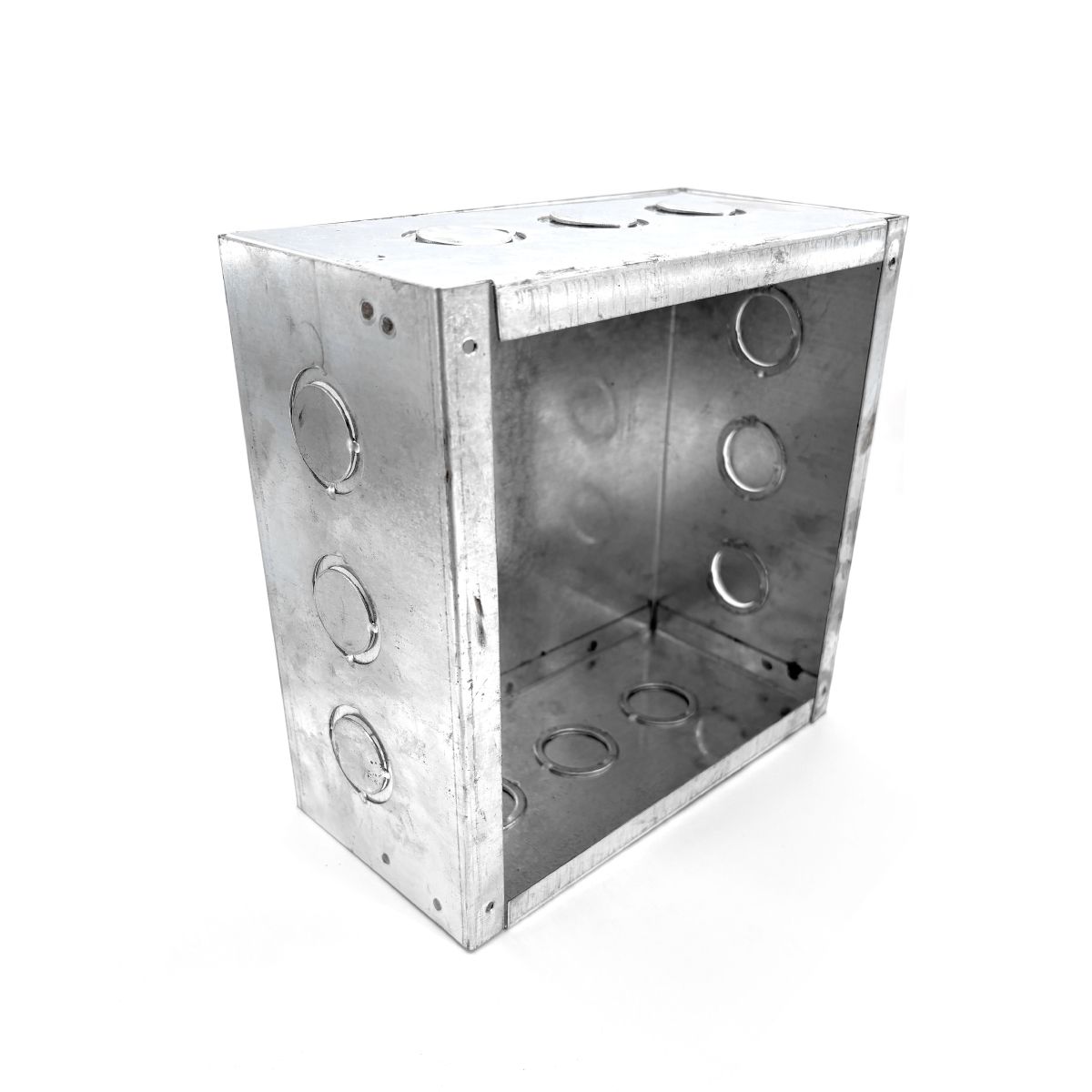 DRL LIGHTING - Pack 2 Caja Estanca Metálica Pre-galva Csello 200x200x100mm Galvanizada