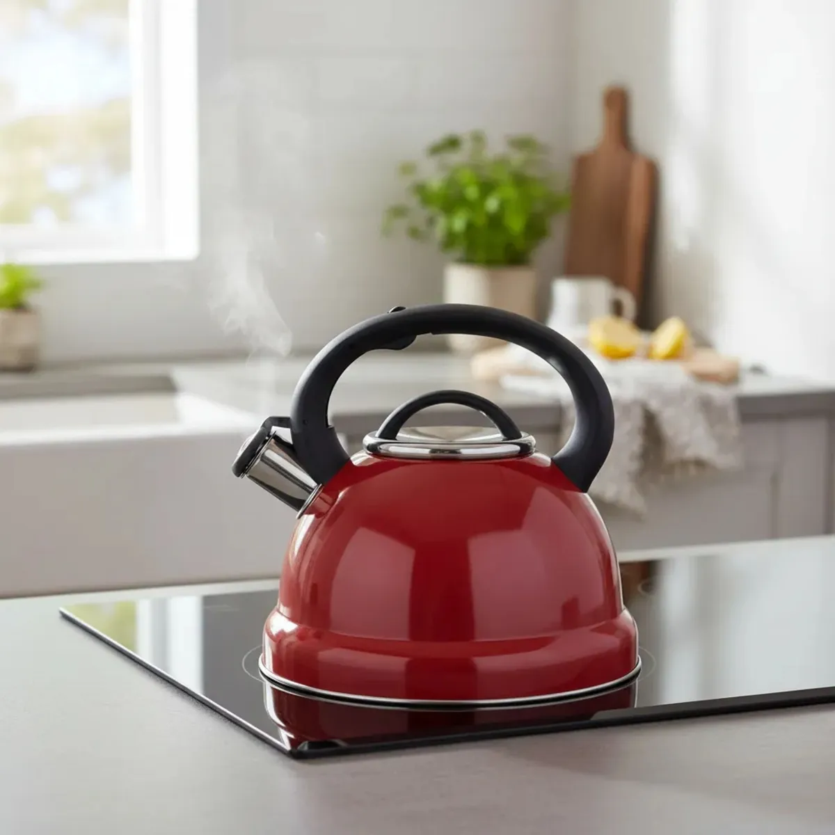 KITCHENWARE - Tetera Con Silbato Acero Inoxidable 3L - Viena