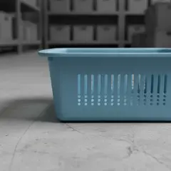 GENERICO - Set x6 Canasto Colador Escurridor Plástico Verduras Frutas 24cm