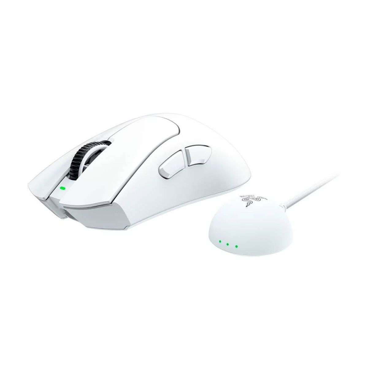 RAZER - Mouse Gamer Razer DeathAdder V4 Pro Inalambrico Blanco