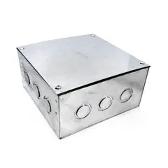 DRL LIGHTING - Caja Estanca Metálica Pre-galvanizada Csello 200x200x100mm Galvanizada