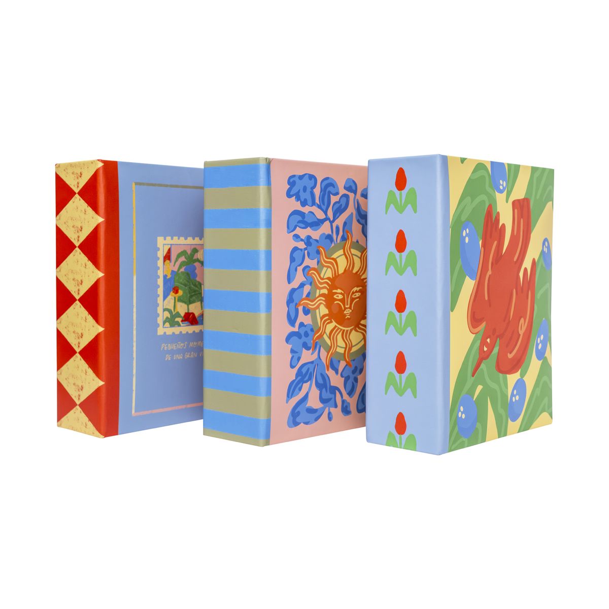 GENERICO - Set 3 Álbum 100 Fotos 10x15cm Tapa Dura - Diseños X Elena Ho