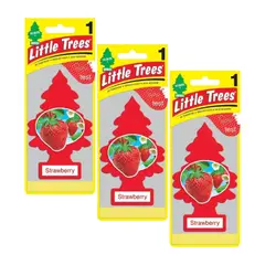LITTLE TREES - Aromatizante Pino Strawberry Pack X 3unid