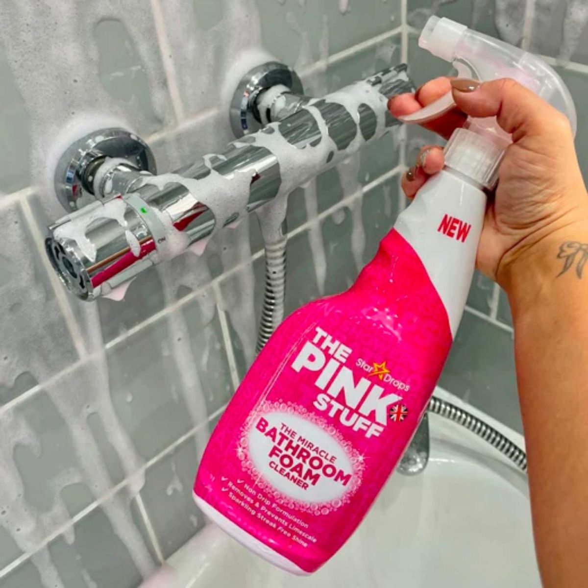 THE PINK STUFF - Limpiador Baño Espuma The Pink Stuff 750 Ml