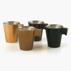 LUMINARC - Set 4 Tazas Expresso Francesas Premiun