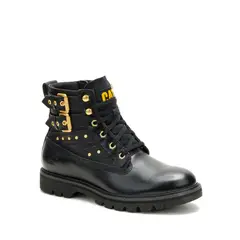 CAT - Botín Cuero Mujer Grader Ws Embellish Negro