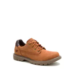 CAT - Zapato Cuero Hombre Colorado Low 2 0 Café