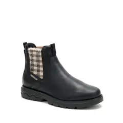 CAT - Botín Cuero Mujer Fandom Chelsea Negro